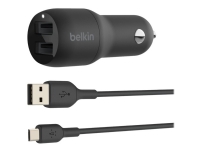 Belkin CCE002BT1MBK, Auto, Zigarettenanzünder, 1 m, Schwarz von Belkin Components