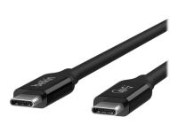 Belkin INZ001bt0.8MBK, 0,8 m, USB C, USB C, USB4 Gen 3x2, 40000 Mbit/s, Schwarz von Belkin Components