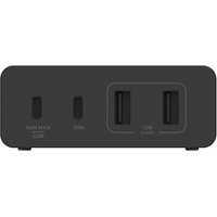 Belkin 108W 4-Port Ladegerät, 2x USB-C, 2x USB-A, schwarz, 2m Netzkabel Belkin 108W 4-Port Ladegerät, 2x USB-C, 2x USB-A, schwarz, 2m Netzkabel von Belkin