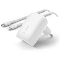 Belkin 30W USB-C Ladegerät, Power Deliver, PPS, inkl. 1m Lightning Kabel, weiß von Belkin