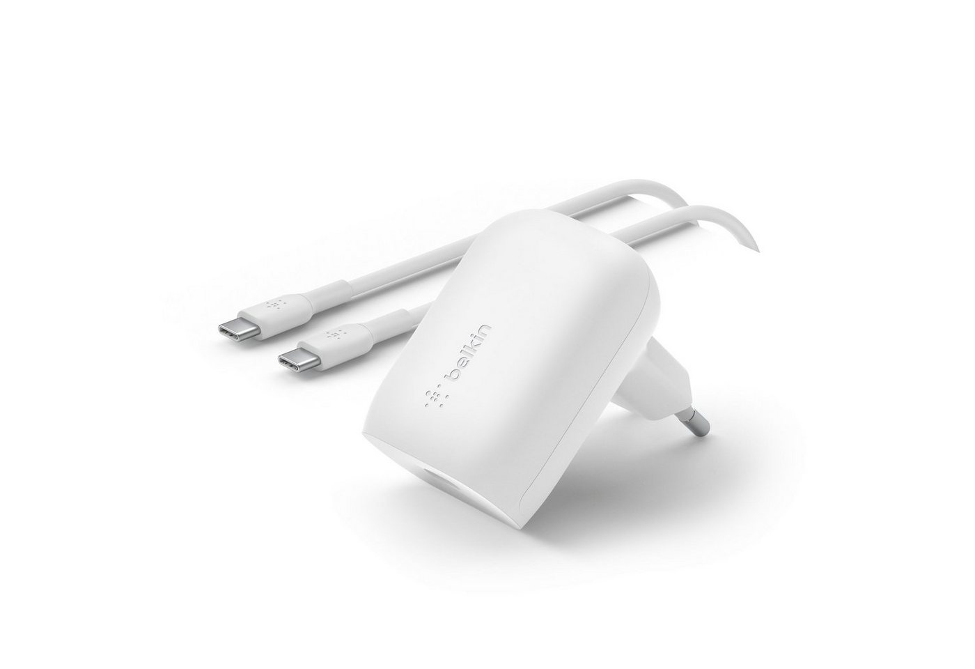 Belkin 30W USB-C Ladegerät PD und PPS inkl. USB-C Kabel 1m USB-Ladegerät von Belkin