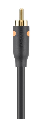 Belkin 5 m digitales Koaxial-Audio-Kabel (Stecker/Stecker) goldfarben/schwarz 5 m von Belkin