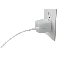 Belkin 65W Dual USB-C Ladegerät, Power Deliver, PPS, weiß + 2m USB-C/USB-C Kabel Belkin 65W Dual USB-C Ladegerät, Power Deliver, PPS, weiß + 2m USB-C/USB-C Kabel von Belkin