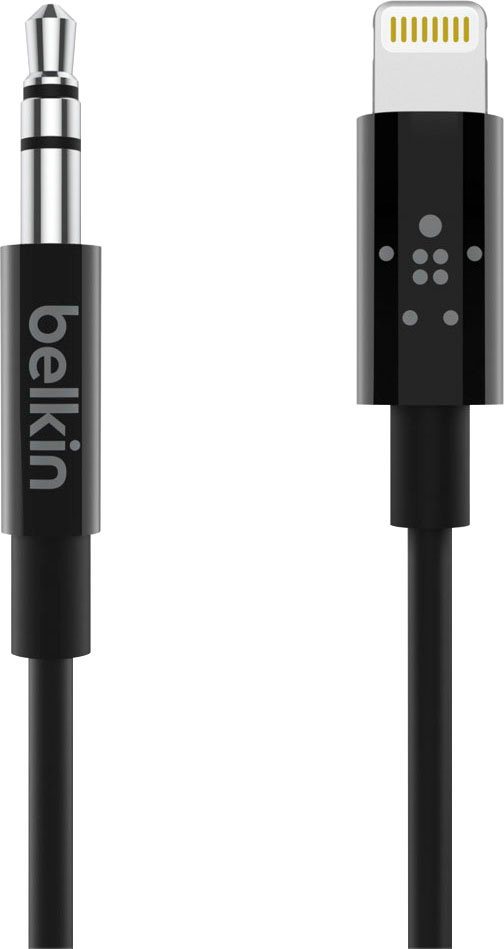 Belkin AV10172BT06-BLK Audio-Kabel, Lightning, 3,5-mm-Klinke (180 cm) von Belkin