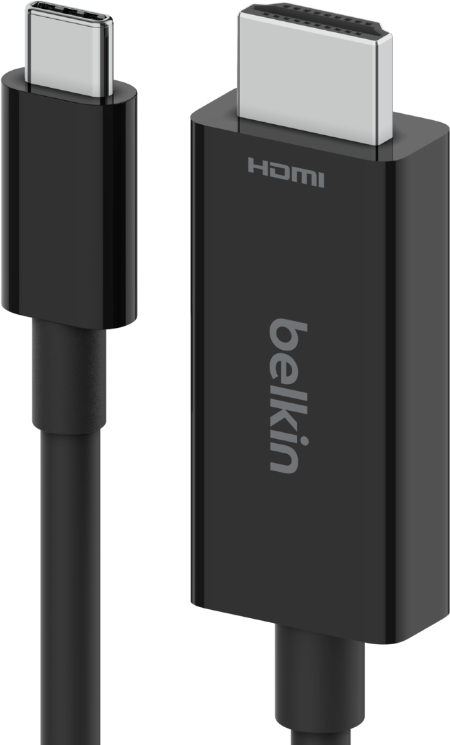 Belkin AVC012bt2MBK 2 m USB Typ-C HDMI Schwarz (AVC012BT2MBK) von Belkin