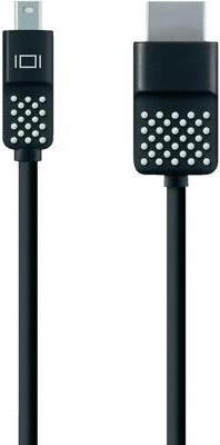 Belkin - Adapterkabel - Mini DisplayPort männlich zu HDMI männlich - 1.8 m Belkin - Adapterkabel - Mini DisplayPort männlich zu HDMI männlich - 1.8 m von Belkin