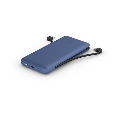 Belkin BOOST CHARGE™ Powerbank,10.000 mAh 18W, mit Kabeln, blau von Belkin