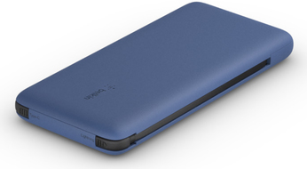Belkin Power Bank 18W 10.000mAh USB-C+Light.Kab.blau BPB006BTBLU von Belkin