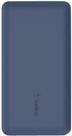 Belkin BOOST CHARGE - Powerbank - 10000 mAh - 18 Watt - 3 Ausgabeanschlussstellen (2 x USB, USB-C) - Blau (BPB011BTBL) von Belkin