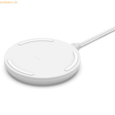 Belkin Belkin 10W Wireless Charging Pad mit Micro-USB Kabel & NT weiß von Belkin