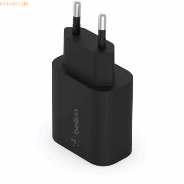 Belkin Belkin 25W USB-C Ladegerät mt Power Delivery BOOST CHARGE blk von Belkin