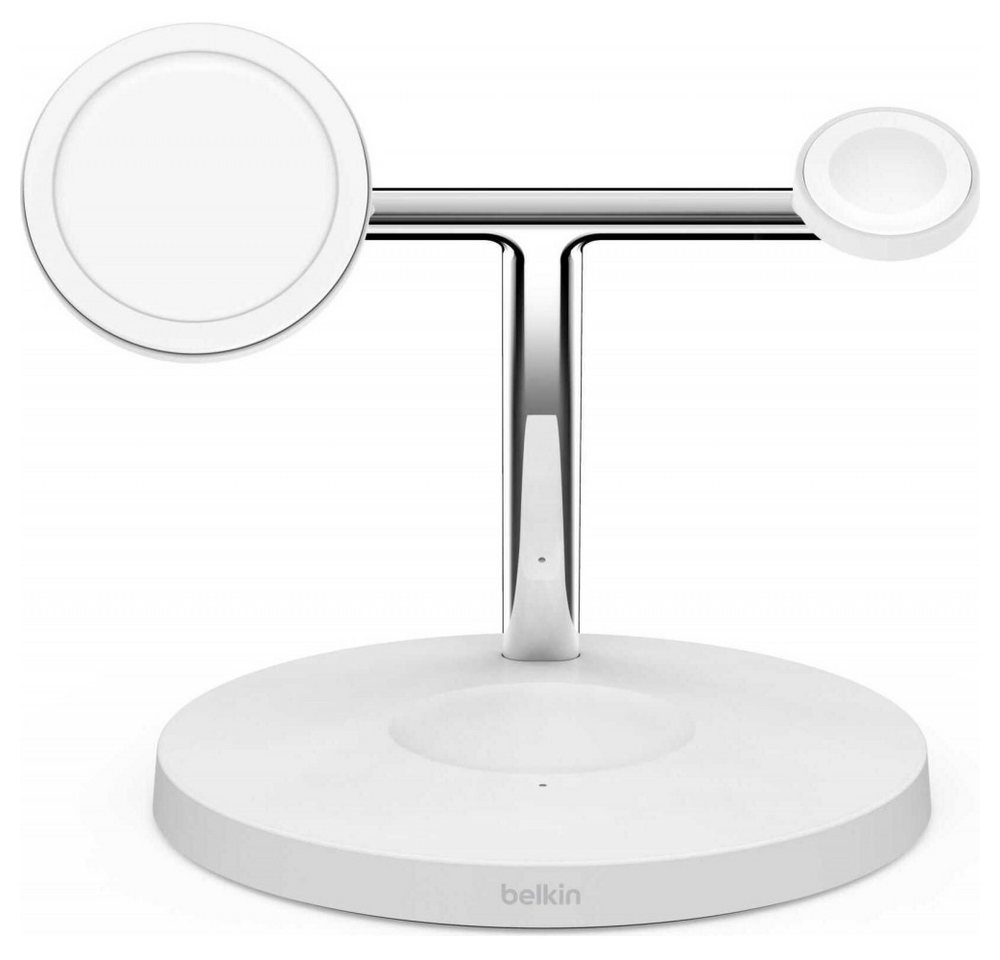 Belkin Belkin 3-in-1 Ladegerät mit MagSafe - Kabellos Handy-Netzteile (MagSafe-Technologie für sicheren Halt) von Belkin