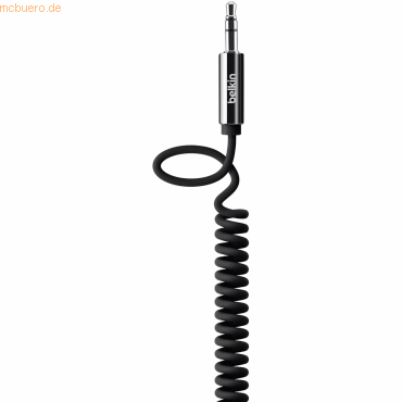 Belkin Belkin Audio Spiralkabel (3,5 mm) schwarz von Belkin