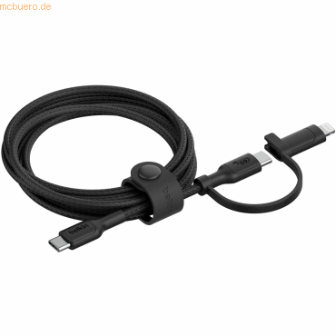 Belkin Belkin BOOST CHARGE 2-in-1-Kabel mit USB-C- und Lightning, blk Belkin Belkin BOOST CHARGE 2-in-1-Kabel mit USB-C- und Lightning, blk von Belkin