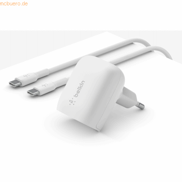 Belkin Belkin BOOST CHARGE 20W USB-C Ladegerät inkl.USB-C-Kabel weiß Belkin Belkin BOOST CHARGE 20W USB-C Ladegerät inkl.USB-C-Kabel weiß von Belkin