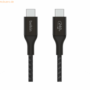 Belkin Belkin BOOST CHARGE 240W USB-C auf USB-C Kabel, 1m, schwarz von Belkin