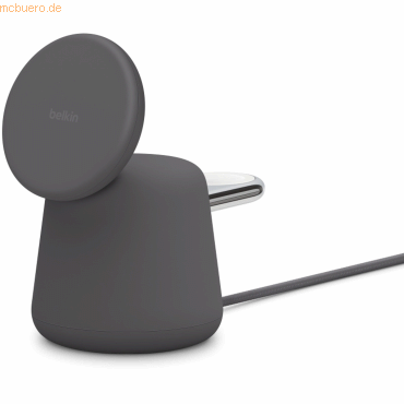 Belkin Belkin BOOST CHARGE PRO 2in1 Ladedock mit MagSafe, 15W, grau von Belkin