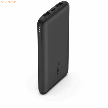 Belkin Belkin BOOST CHARGE Powerbank, 10.000mAh 12W, USB-A & -C, blk Belkin Belkin BOOST CHARGE Powerbank, 10.000mAh 12W, USB-A & -C, blk von Belkin