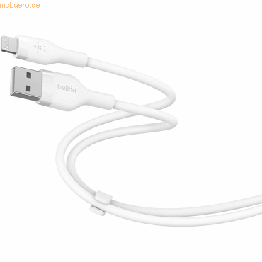 Belkin Belkin Flex Lightning/USB-A, Apple zert., 2m, weiß von Belkin