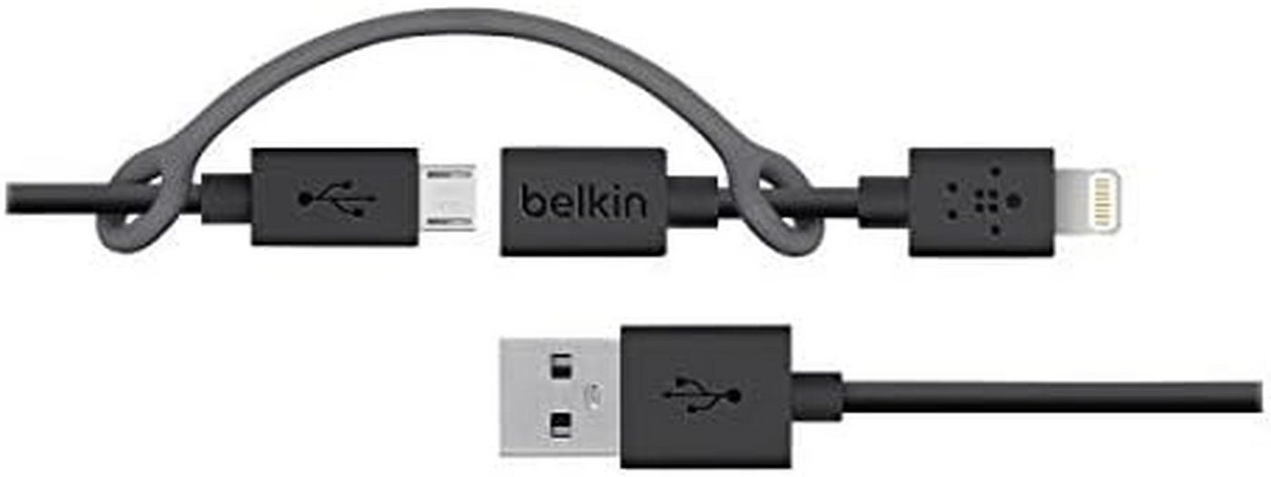 Belkin Belkin Micro USB Kabel +Adapter mit Lightning für iPhone Telefonkabel von Belkin