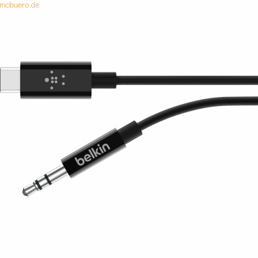 Belkin Belkin RockStar 3,5mm-Klinken-Audio-Kabel USB-C Stecker 1,8m von Belkin