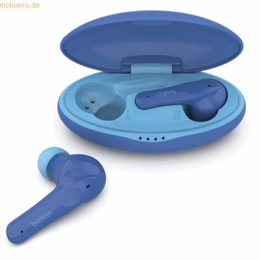 Belkin Belkin SOUNDFORM NANO - Kinder In-Ear-Kopfhörer, blau von Belkin