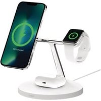Belkin Boost Charge Pro Drahtloses 3 in 1 Ladeständer mit MagSafe weiß Belkin Boost Charge Pro Drahtloses 3 in 1 Ladeständer mit MagSafe weiß von Belkin