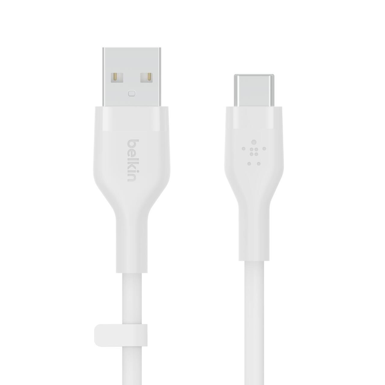 Belkin BoostCharge Flex USB-A auf USB-C Kabel (1m, Weiß) von Belkin