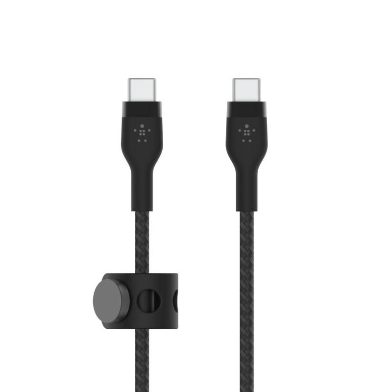 Belkin BoostCharge Pro Flex USB-C auf USB-C Kabel (2m, Schwarz) von Belkin