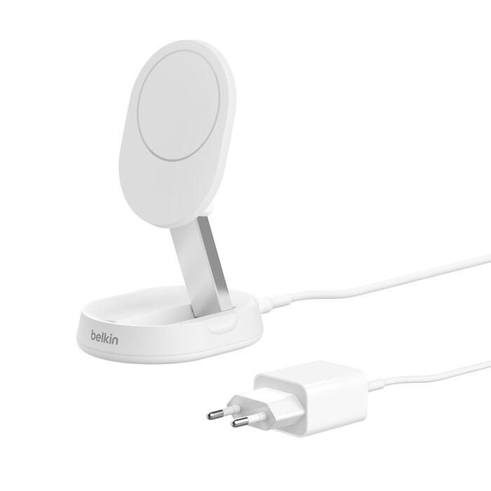 Belkin BoostCharge Pro Ladestation mit Qi2 (15 W), weiß von Belkin