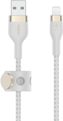 Belkin CAA010BT2MWH Lightning-Kabel 2 m Weiß (CAA010BT2MWH) von Belkin