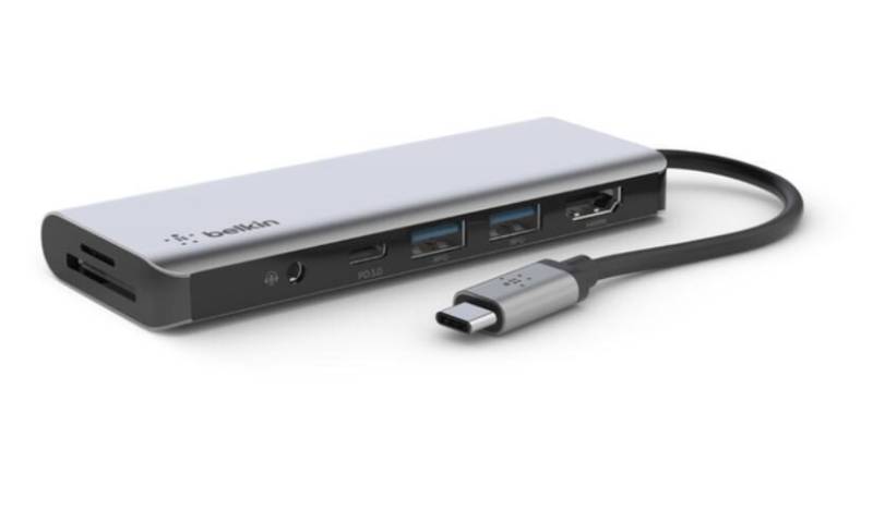 Belkin CONNECT™ USB-C-7-in-1-Multiport-Hub-Adapter von Belkin
