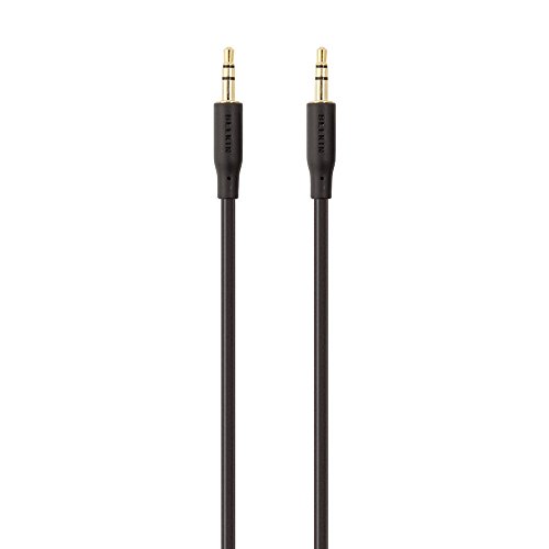 Belkin F3Y117BF2M 3,5mm Klinke Kabel (2,0m) schwarz mit goldkontakt von Belkin