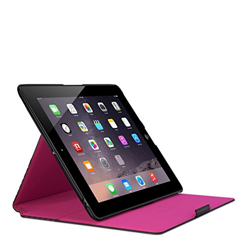 Belkin F7N290B1C01 Schutzhülle für iPad 4 / iPad 3 / iPad 2, Schwarz/Magenta von Belkin
