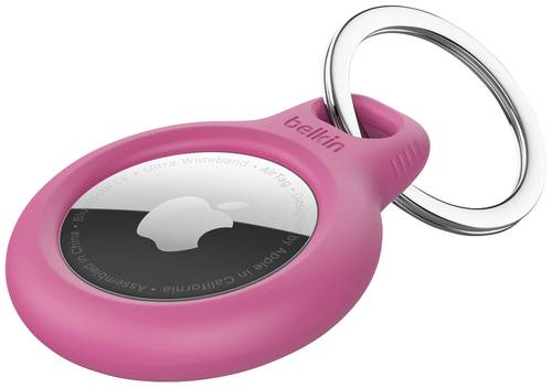 Belkin F8W973btPNK AirTag Schlüsselanhänger Pink von Belkin