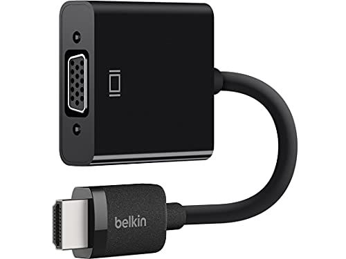 Belkin HDMI-/VGA-Adapter mit Micro-USB zur Stromver., schwarz von Belkin