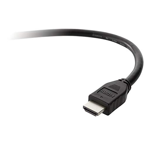 Belkin HDMI Anschlusskabel 3.00m F3Y017bt3M-BLK Ultra HD (4k) HDMI Schwarz [1x HDMI-Stecker - 1x HD, 3 m von Belkin