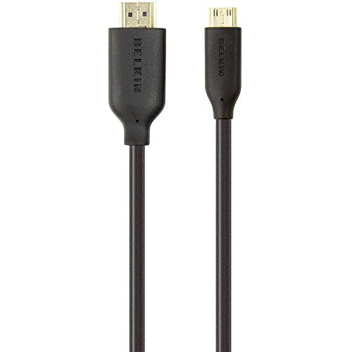 Belkin – HDMI Kabel auf Mini-HDMI schwarz, 1 m Belkin – HDMI Kabel auf Mini-HDMI schwarz, 1 m von Belkin
