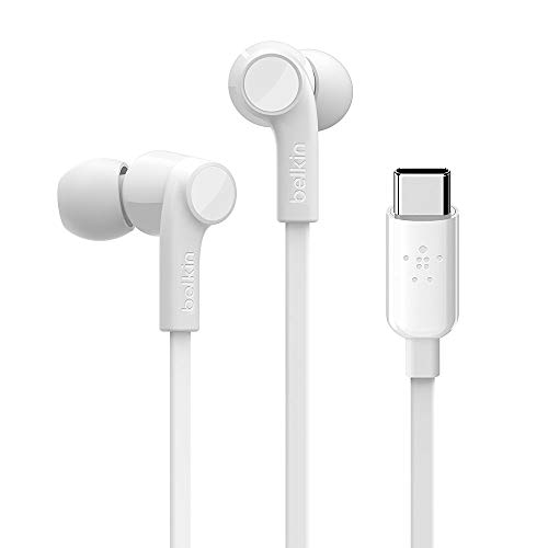 Belkin Headphones mit USB-C Connector, Weiß von Belkin