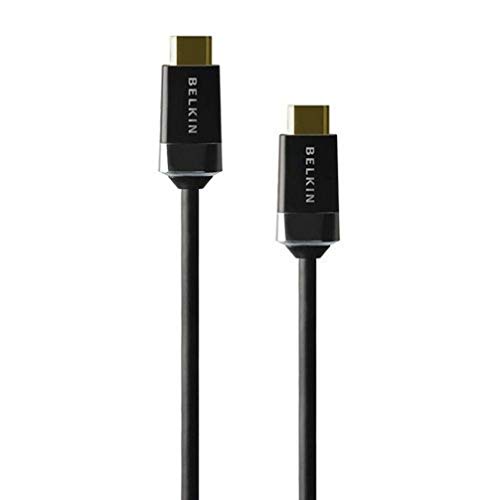 Belkin High Speed HDMI 1m HDMI0018G-1M HDMI-Kabel, 1 Meters, schwarz - Gold, Stück: 1 Belkin High Speed HDMI 1m HDMI0018G-1M HDMI-Kabel, 1 Meters, schwarz - Gold, Stück: 1 von Belkin