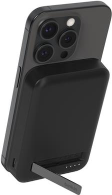 Belkin - Induktive Power Bank - magnetisch mit Qi2 - 8000 mAh - 15 Watt - Fast Charge (24 pin USB-C) - auf Kabel: USB-C - Schwarz (BPD007BTBK) von Belkin