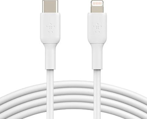 Belkin Lightning/USB-C Kabel PVC, mfi zertifiziert, 1m Smartphone-Kabel, USB-C, Lightning (100 cm) von Belkin