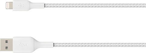 Belkin Lightning Lade/Sync Kabel ummantelt mfi 15cm Smartphone-Kabel, USB Typ A, Lightning (15 cm) von Belkin