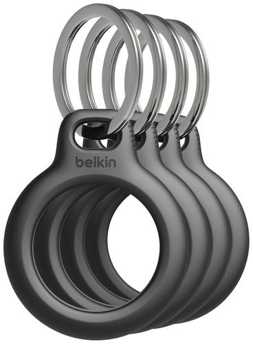Belkin MSC001btBK AirTag Schlüsselanhänger Schwarz von Belkin