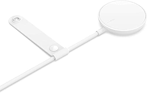 Belkin MagSafe ladegerät, Magnetisches Kabelloses Ladegerät (mit 2-m-Kabel, für die iPhone 14 Serie, iPhone 13 Serie und andere MagSafe-fähige Geräte, Netzteil nicht enthalten) – Weiß von Belkin