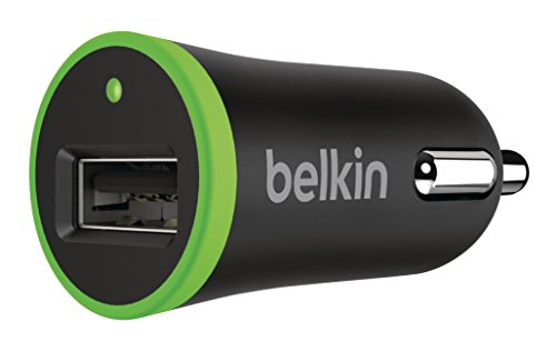 Belkin Micro Kfz-Ladegerät (2100 mAh, USB-Anschluss, geeignet für iPhone 5/5c/5s/6/6s/6 Plus/6s Plus) schwarz von Belkin