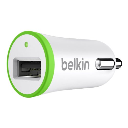 Belkin Micro Kfz-Ladegerät (2100mAh, geeignet für Apple iPhone/iPhone) weiß von Belkin