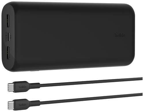 Belkin Powerbank 20000 mAh Power Delivery Li-Ion Schwarz von Belkin