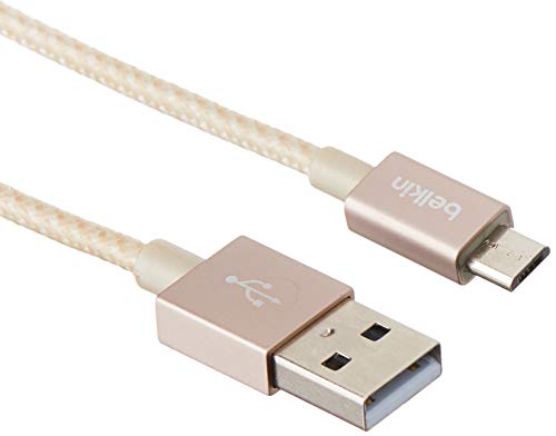 Belkin Premium MIXIT Metallic Micro-USB auf USB-A Lade-/Sync Kabel (1,2m) gold von Belkin