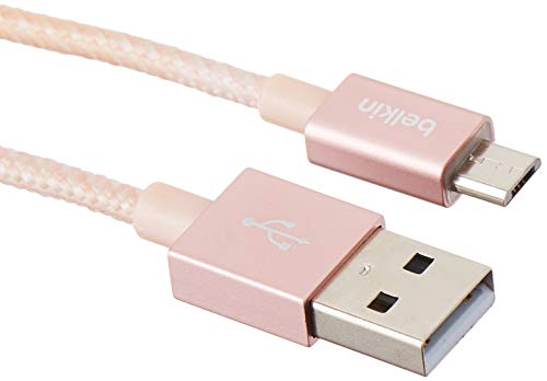 Belkin Premium MIXIT Metallic Micro-USB auf USB-A Lade-/Sync Kabel (1,2m) rosegold von Belkin